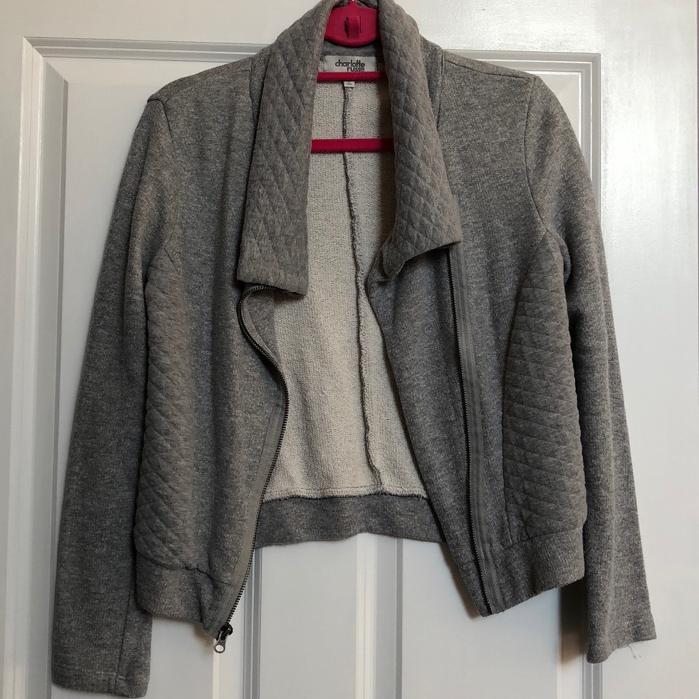 Charlotte Russe zip up jacket